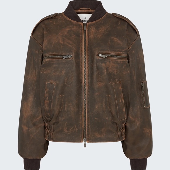 Ducie Jackets & Blazers - Ducie Leather Bomber